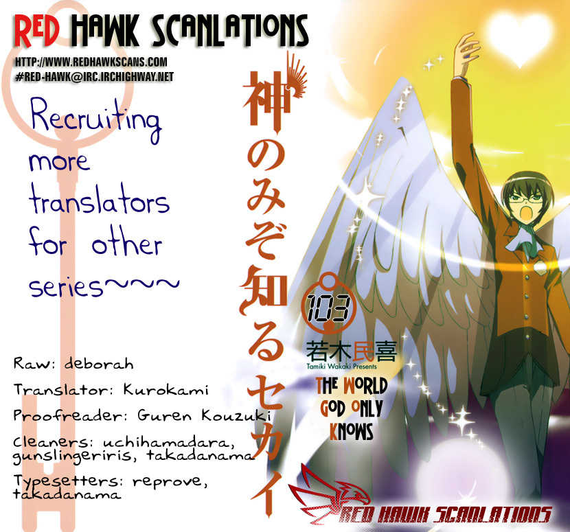 The World God Only Knows Chapter 103 page 1 - Chapter 103: Devil May Try