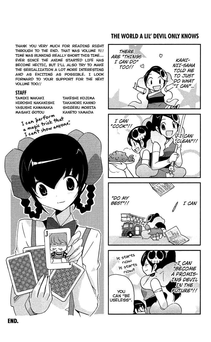 The World God Only Knows Chapter 106.5 page 10 - Chapter 106.5: Omakes