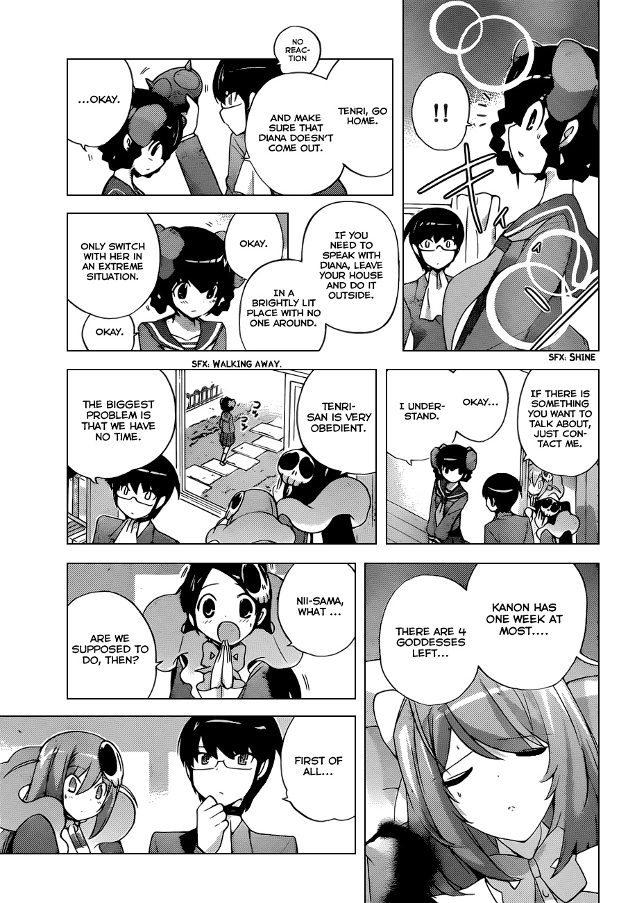 The World God Only Knows Chapter 118 page 9 - Chapter 118: Scrambled Formation