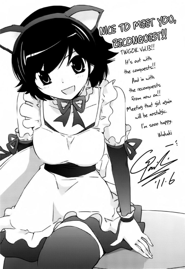 The World God Only Knows Chapter 126.5 page 5 - Chapter 126.5: The World a Lil' Devil Only Knows + Message papers
