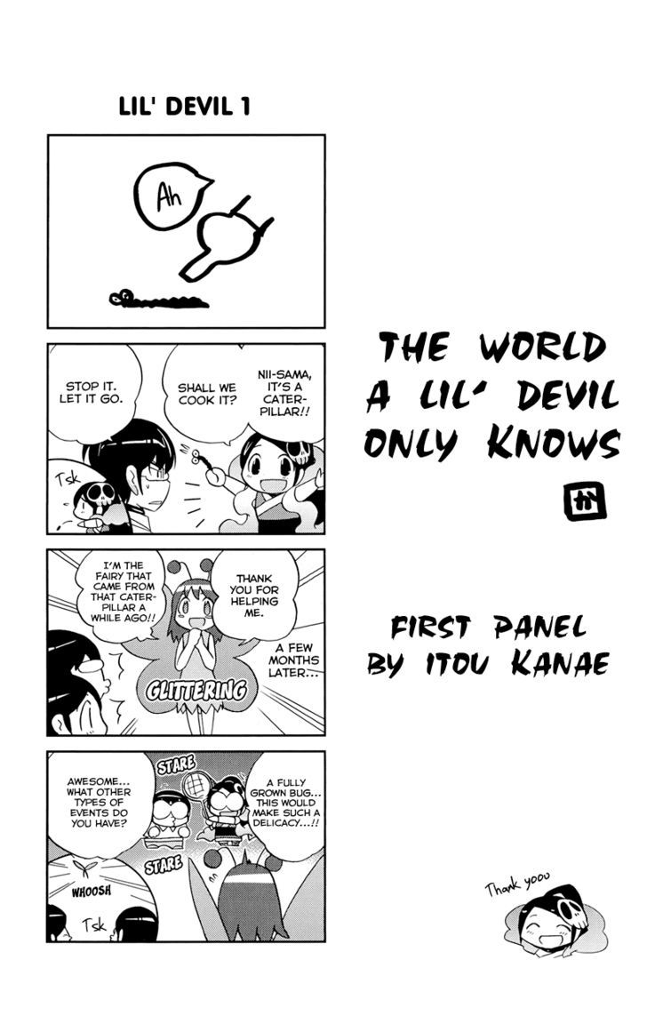 The World God Only Knows Chapter 126.5 page 7 - Chapter 126.5: The World a Lil' Devil Only Knows + Message papers