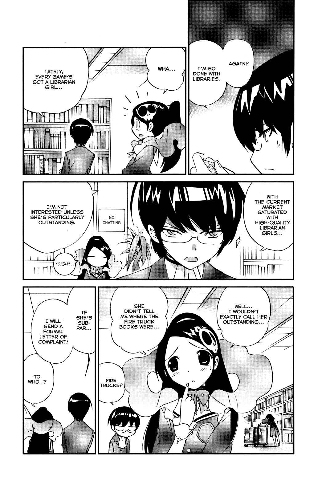 The World God Only Knows Chapter 13 page 13 - Chapter 13: Inside and Outside the Big Wall