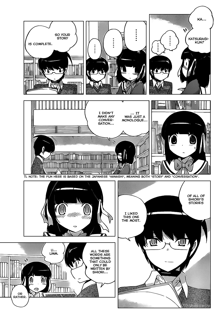 The World God Only Knows Chapter 149 page 15 - Chapter 149: About Me
