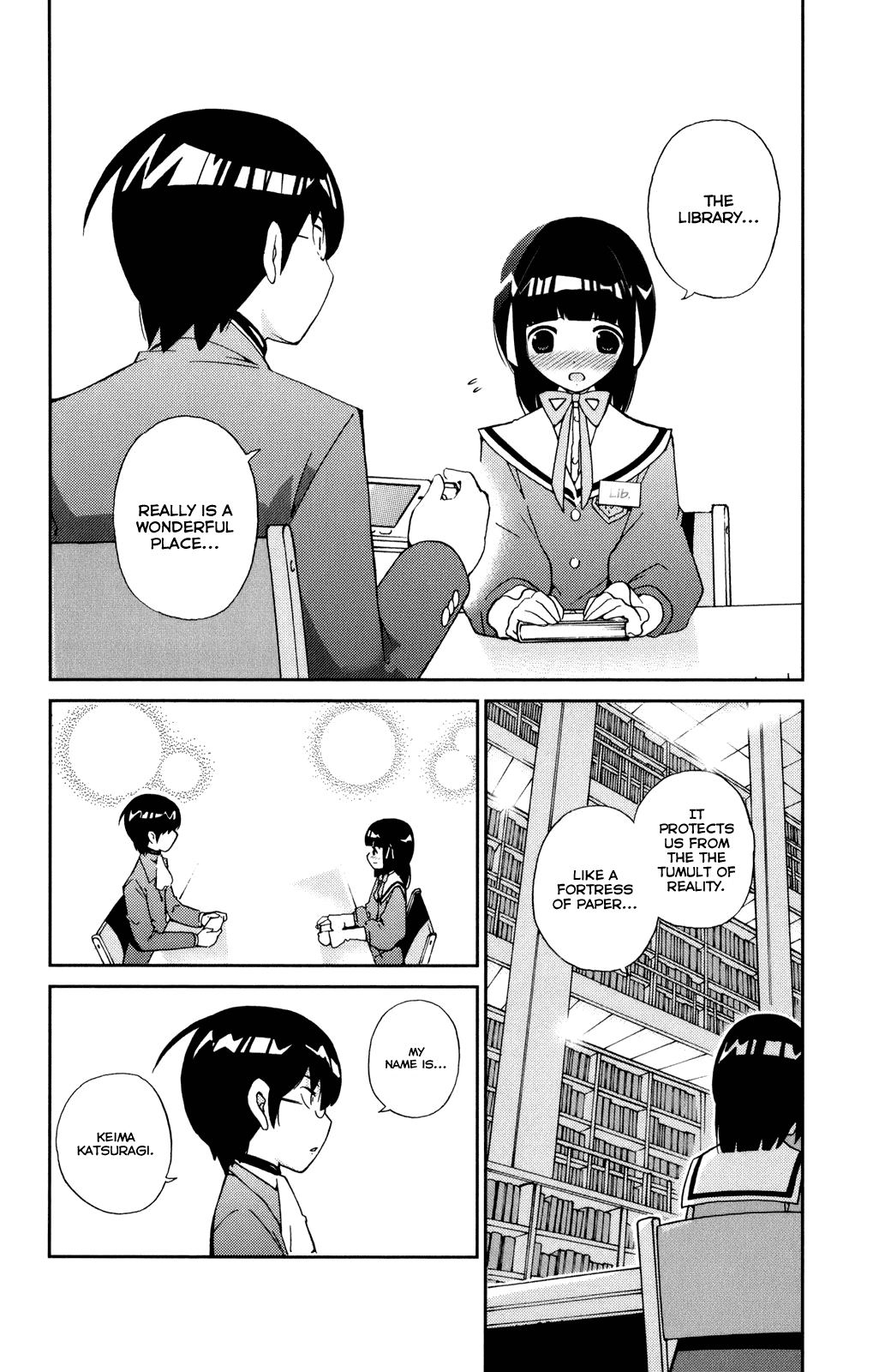 The World God Only Knows Chapter 15 page 14 - Chapter 15: Open the Door
