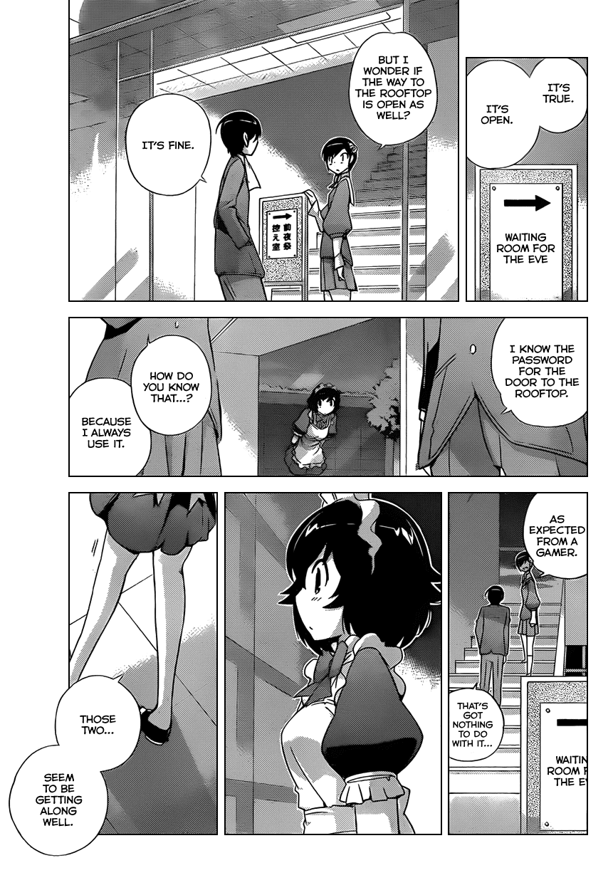 The World God Only Knows Chapter 165 page 5 - Chapter 165: Rooftop