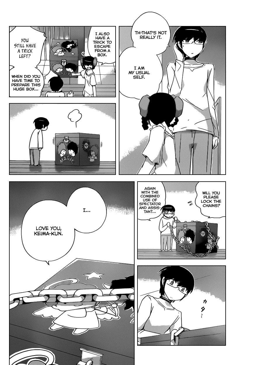 The World God Only Knows Chapter 168 page 14 - Chapter 168: Bath Stop