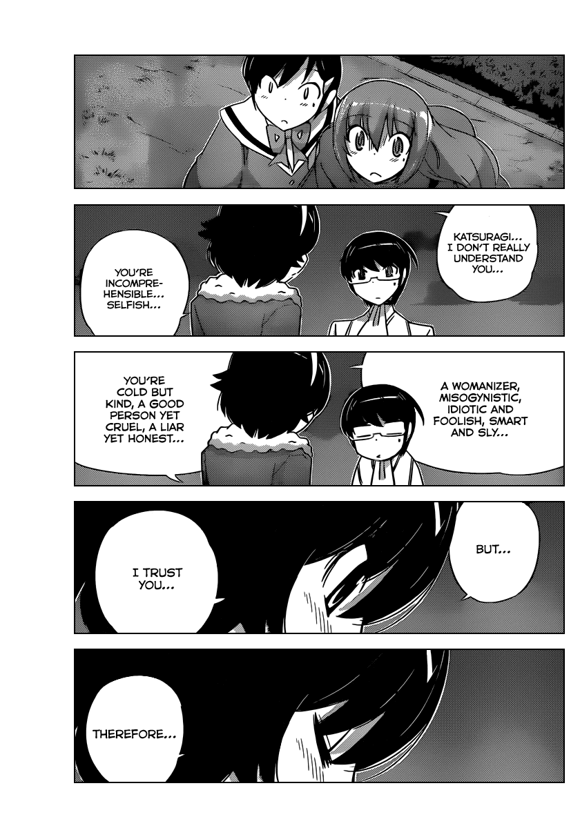 The World God Only Knows Chapter 183 page 18 - Chapter 183: Embracing Tonight
