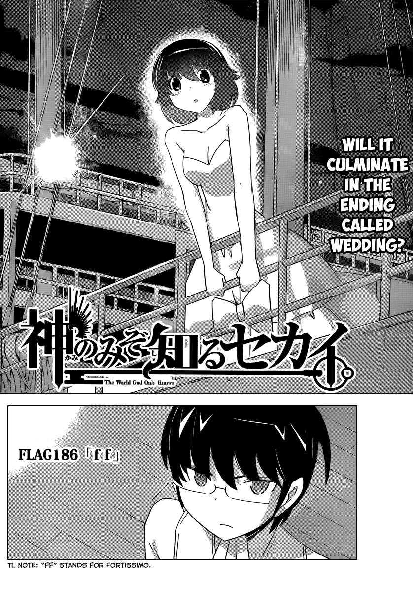 The World God Only Knows Chapter 186 page 3 - Chapter 186: ff