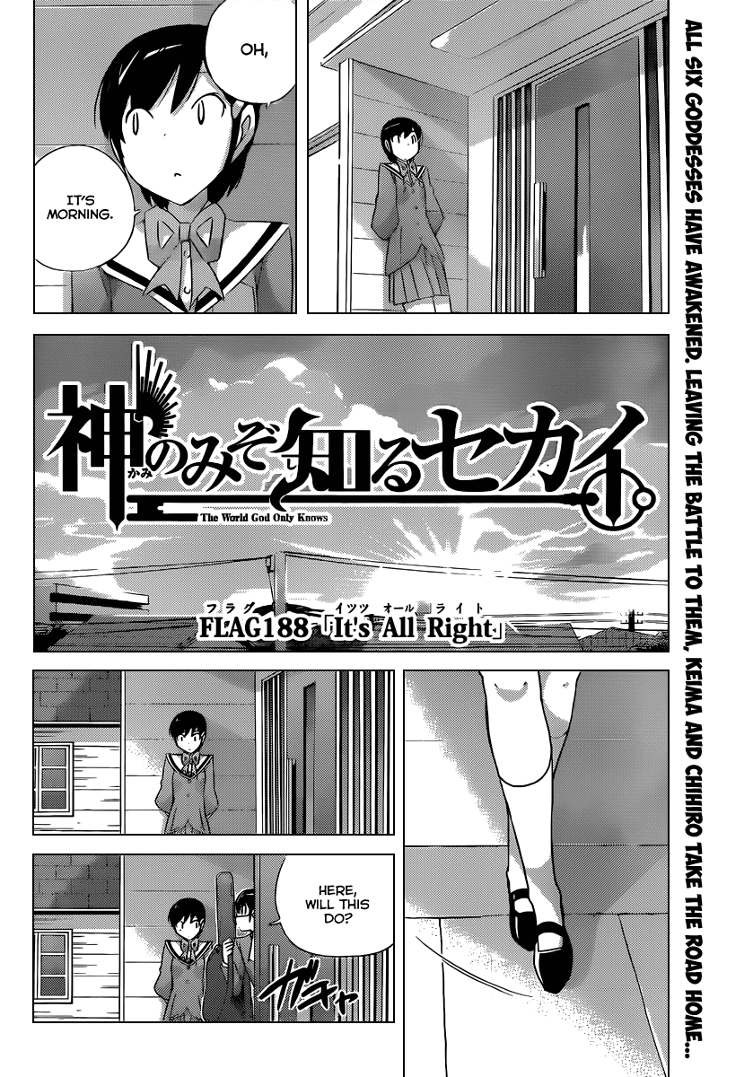 The World God Only Knows Chapter 188 page 3 - Chapter 188: It's All Right