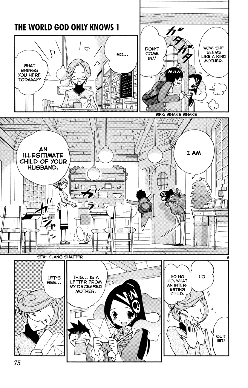 The World God Only Knows Chapter 2 page 10 - Chapter 2: A Devil of a Sister