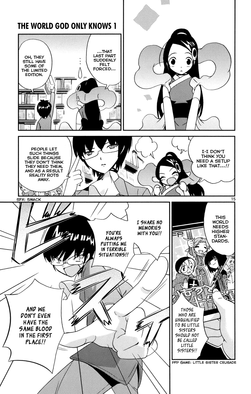 The World God Only Knows Chapter 2 page 16 - Chapter 2: A Devil of a Sister
