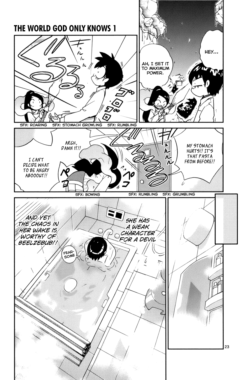 The World God Only Knows Chapter 2 page 24 - Chapter 2: A Devil of a Sister