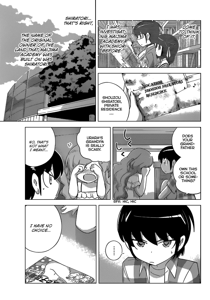 The World God Only Knows Chapter 207 page 6 - Chapter 207: Sorry to Disturb You Every Time