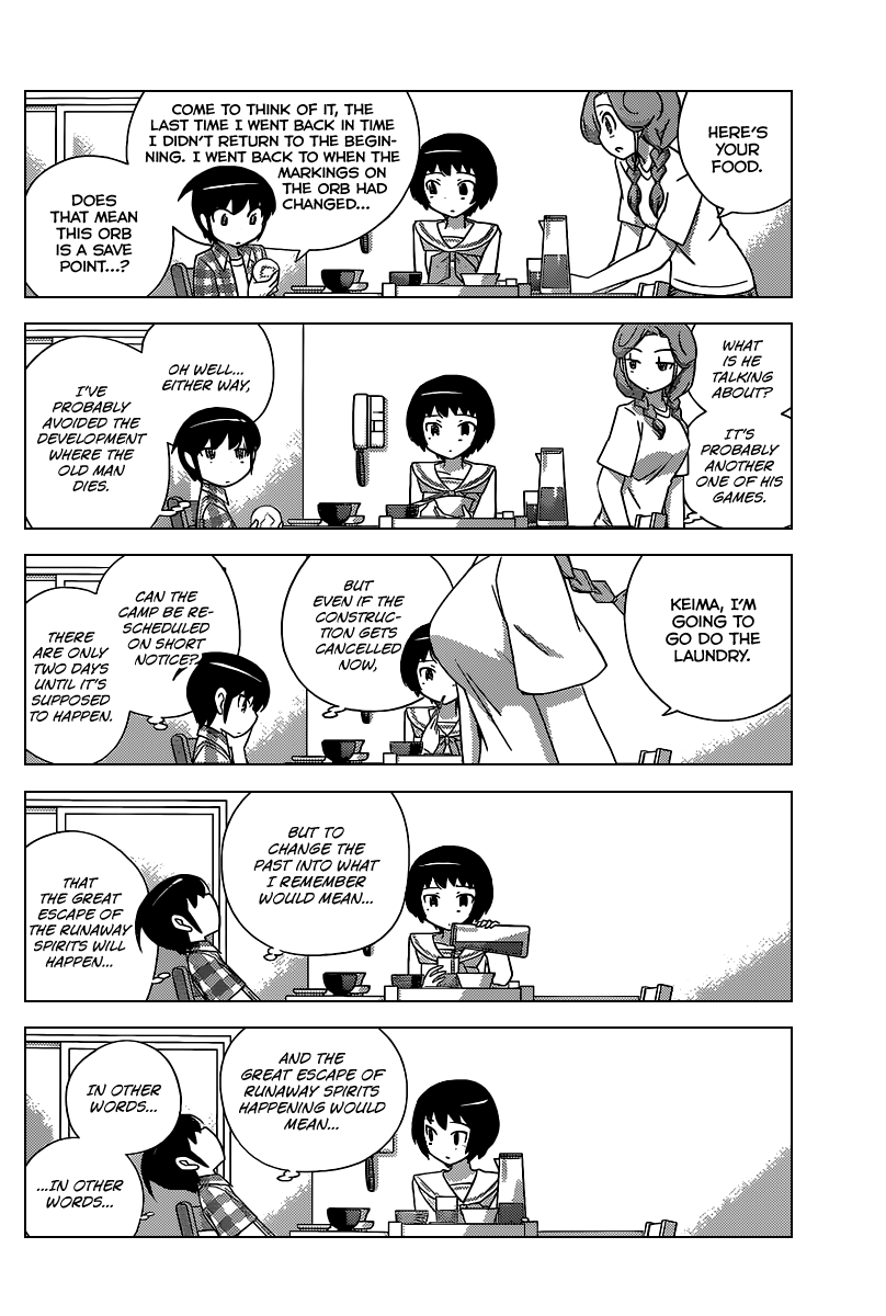 The World God Only Knows Chapter 223 page 5 - Chapter 223: Boy Meets Chief