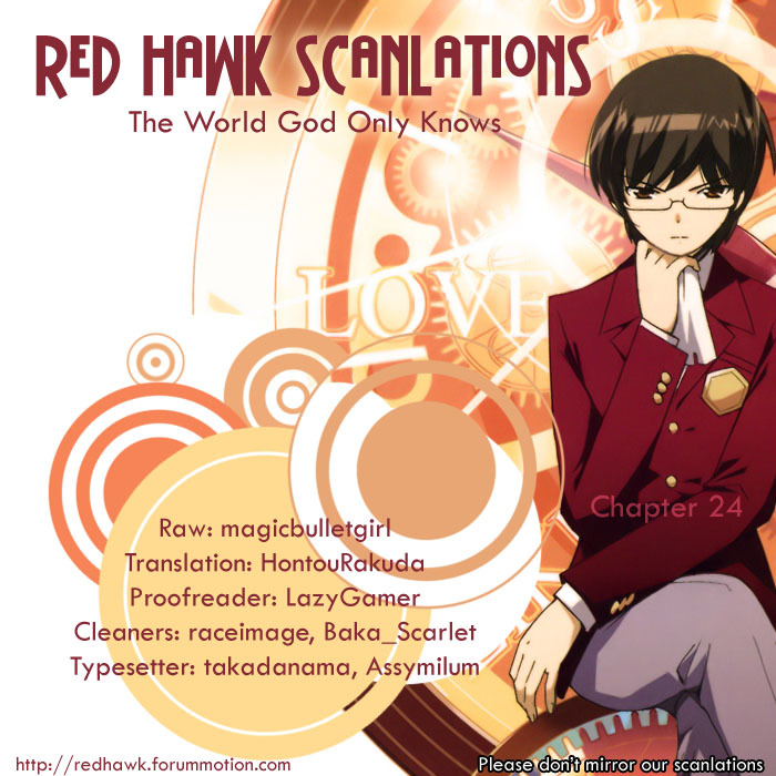 The World God Only Knows Chapter 24 page 19 - Chapter 24: District Chief, Narration of Hell
