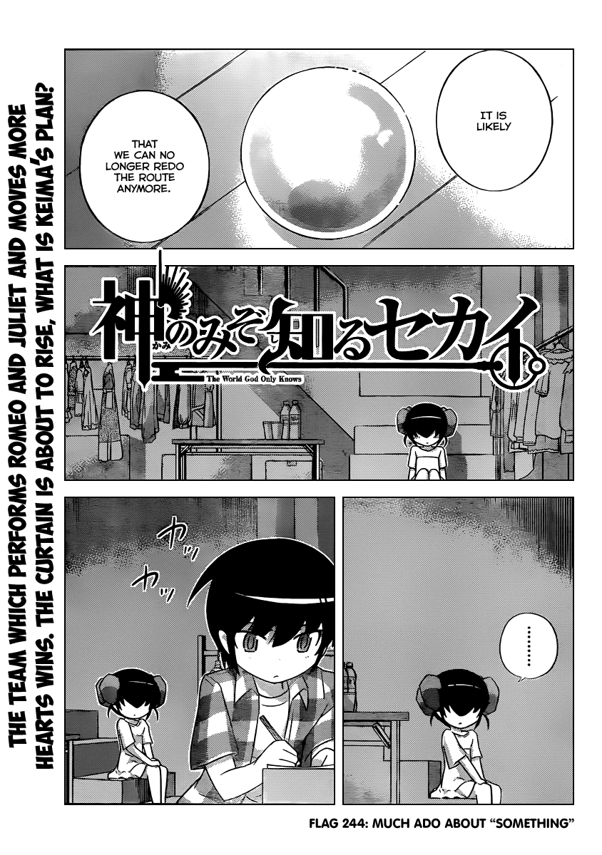 The World God Only Knows Chapter 244 page 4 - Chapter 244: Much Ado About Something