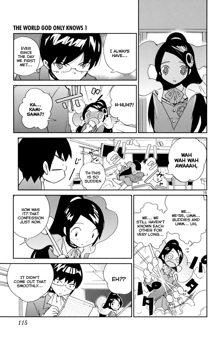 The World God Only Knows Chapter 3 page 15 - Chapter 3: Baby You're a Rich Girl