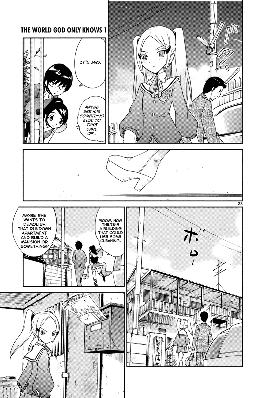 The World God Only Knows Chapter 3 page 23 - Chapter 3: Baby You're a Rich Girl