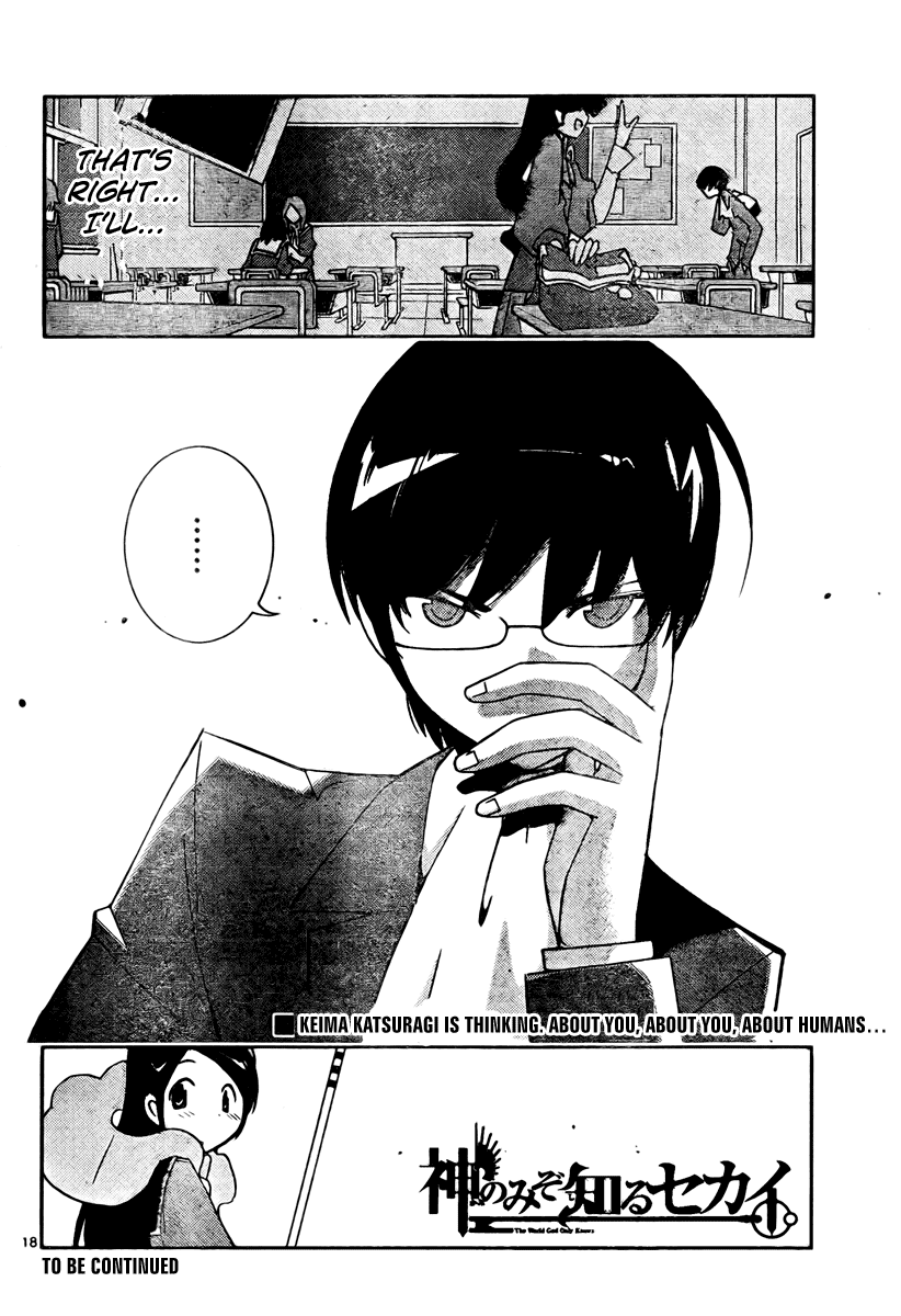 The World God Only Knows Chapter 32 page 18 - Chapter 32: Singing in the Rain
