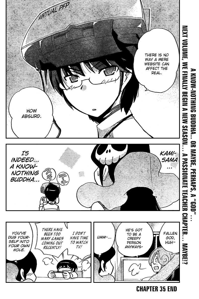 The World God Only Knows Chapter 35 page 18 - Chapter 35: The Dawn of Something
