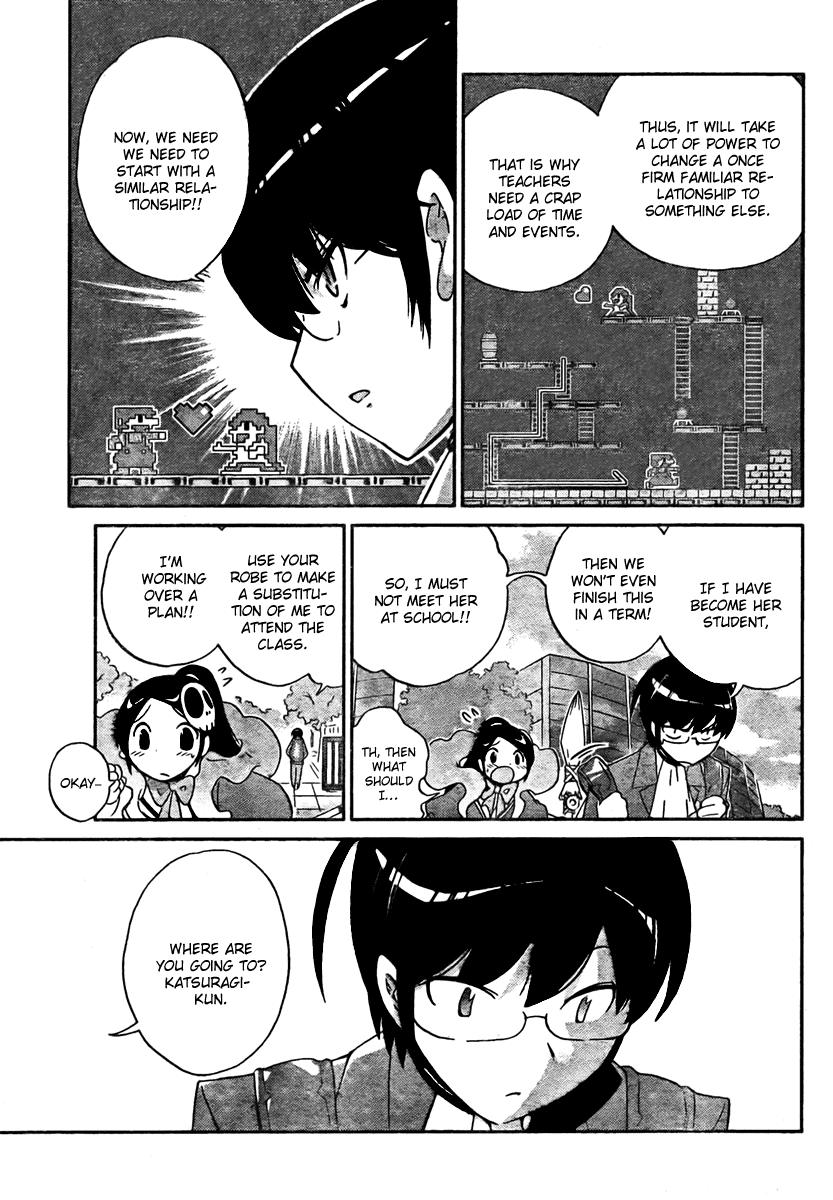The World God Only Knows Chapter 37 page 11 - Chapter 37: Nagase Sensei of 2nd year Class B