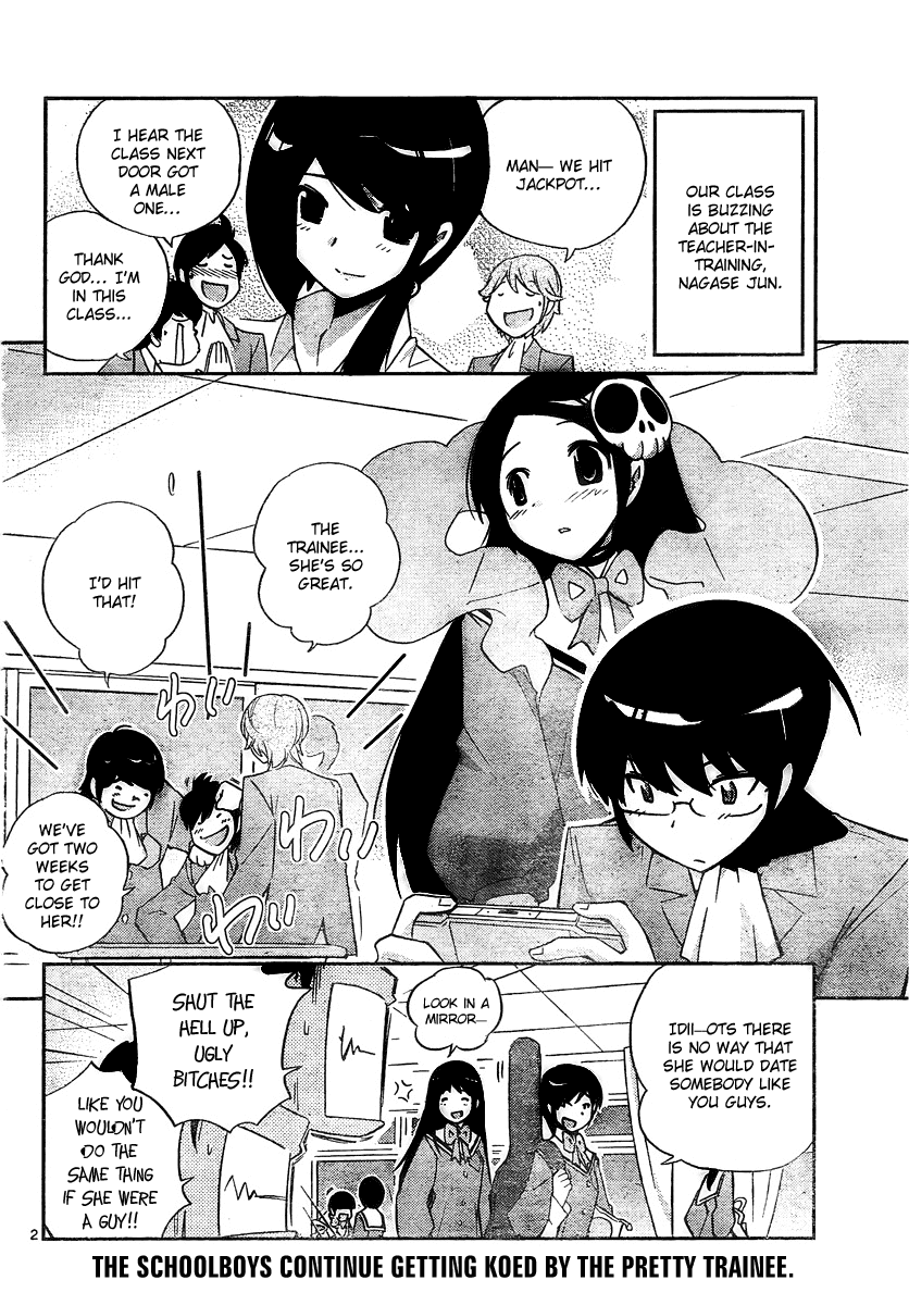 The World God Only Knows Chapter 37 page 2 - Chapter 37: Nagase Sensei of 2nd year Class B