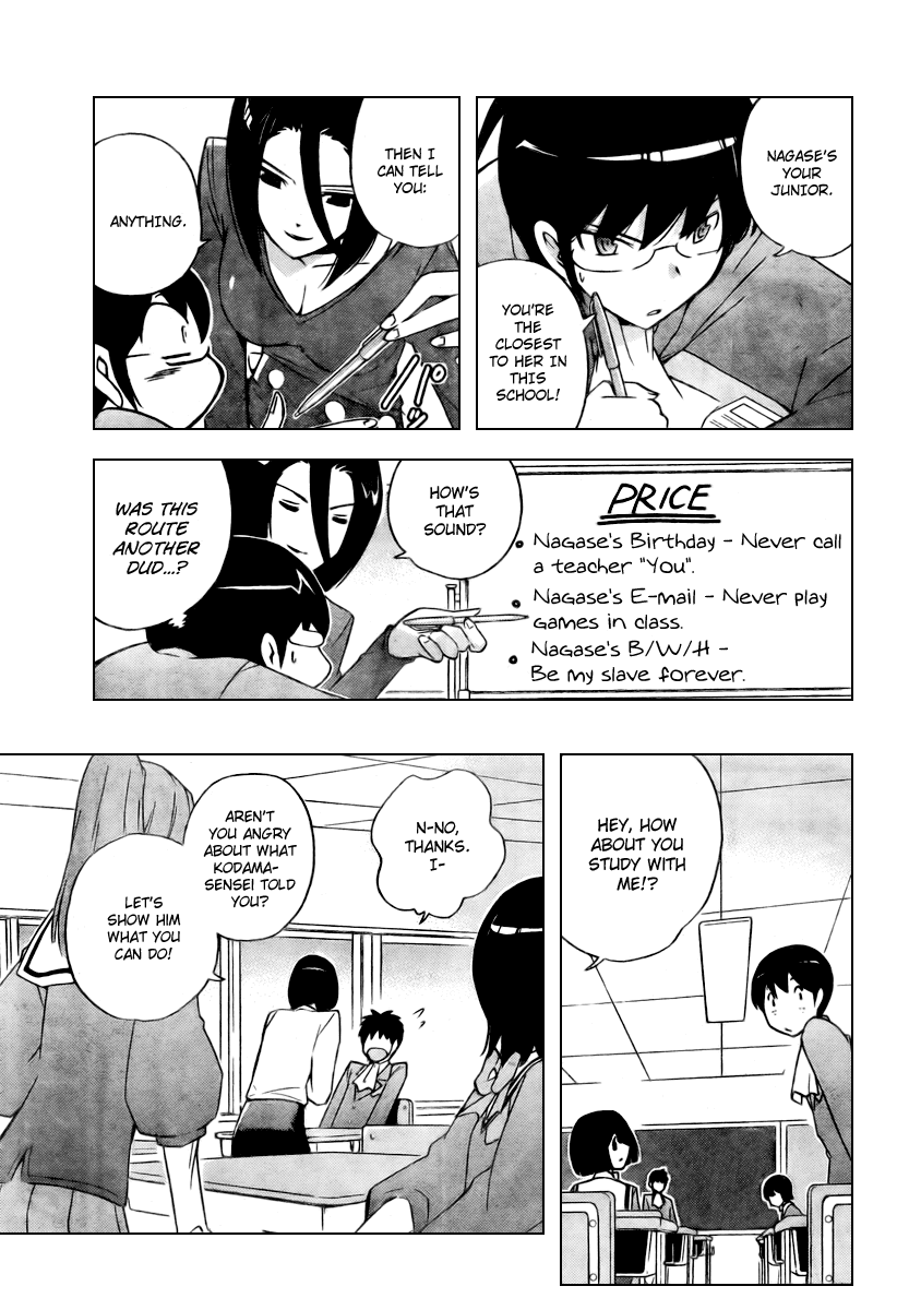 The World God Only Knows Chapter 39 page 9 - Chapter 39: Eager Times