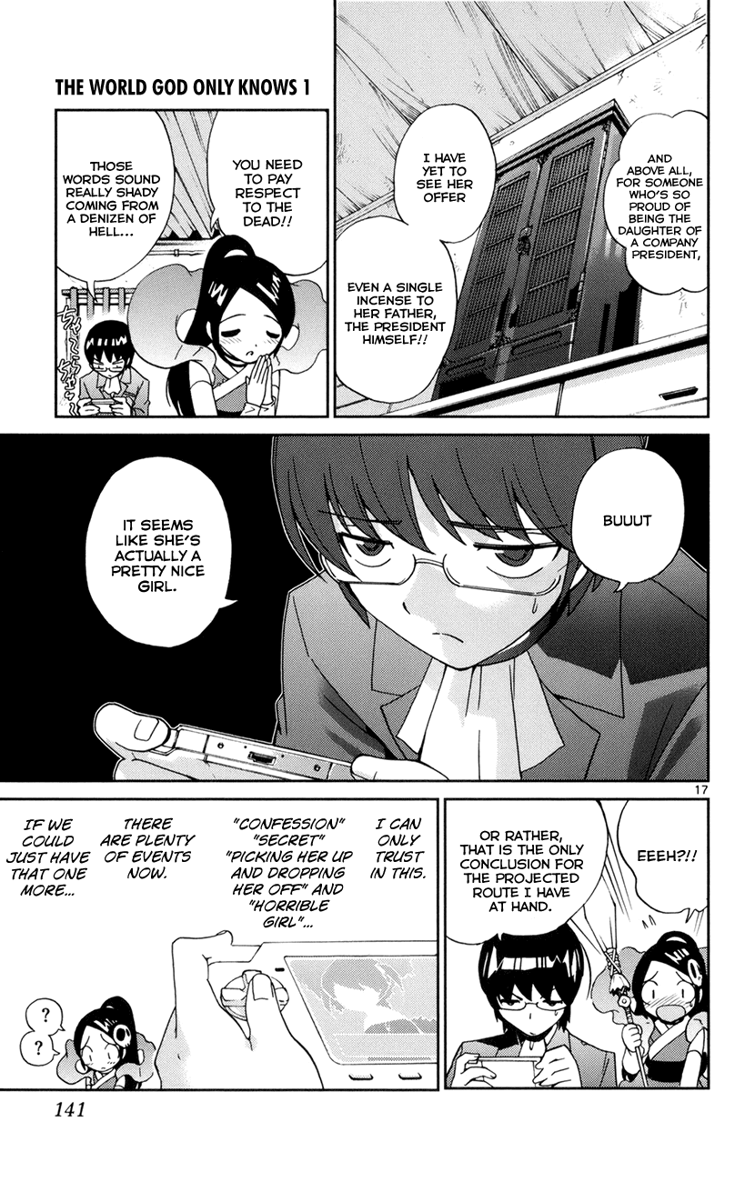 The World God Only Knows Chapter 4 page 18 - Chapter 4: Drive My Car