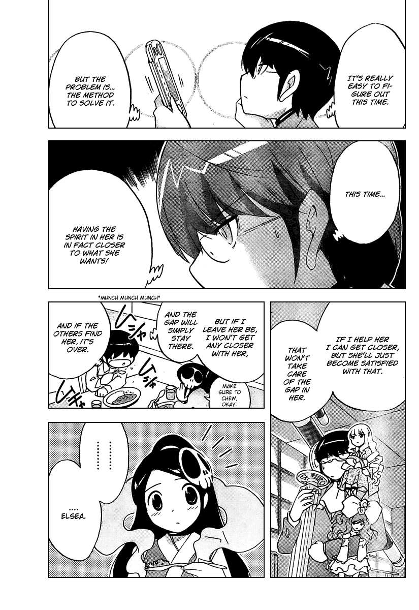 The World God Only Knows Chapter 44 page 17 - Chapter 44: Half Moon of Love (The Half-Moon Is The Color Of Love)
