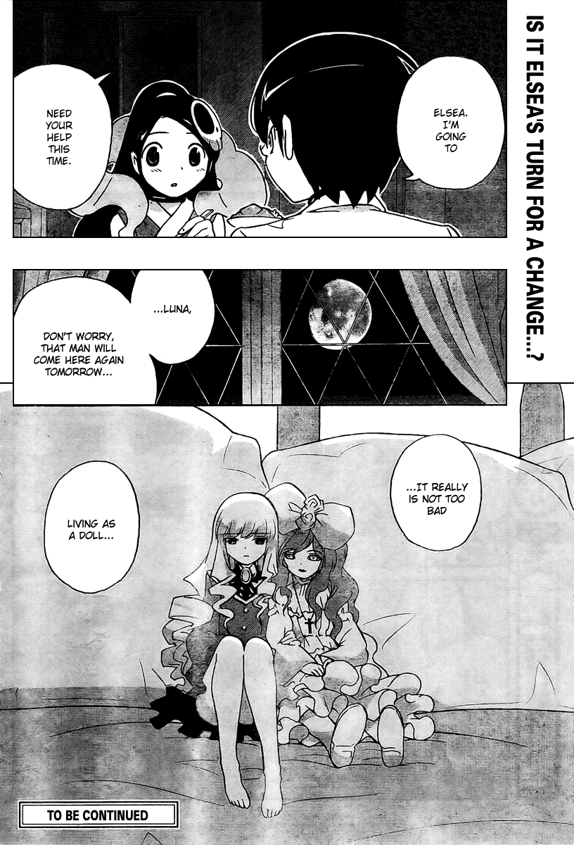 The World God Only Knows Chapter 44 page 18 - Chapter 44: Half Moon of Love (The Half-Moon Is The Color Of Love)