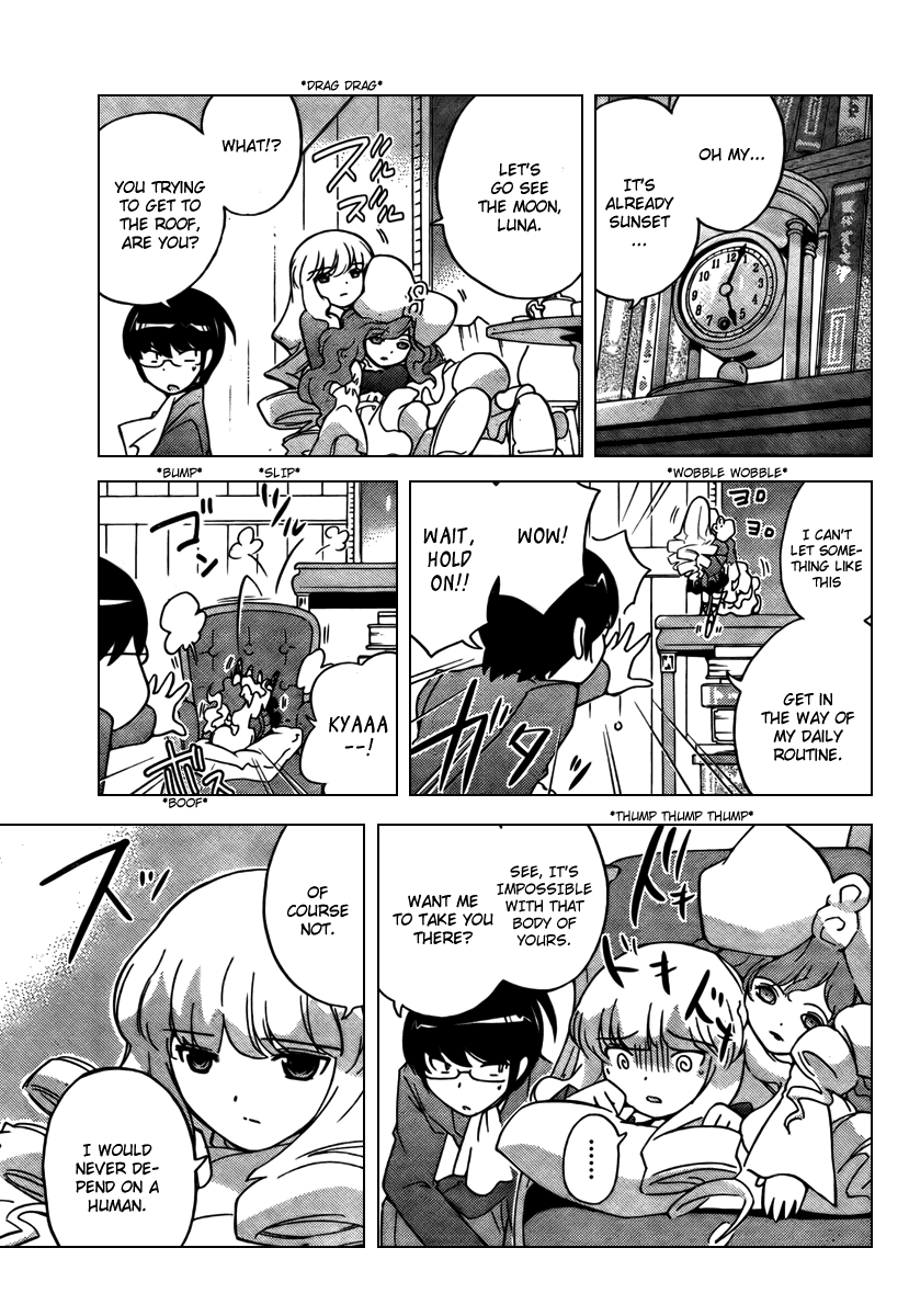 The World God Only Knows Chapter 44 page 9 - Chapter 44: Half Moon of Love (The Half-Moon Is The Color Of Love)
