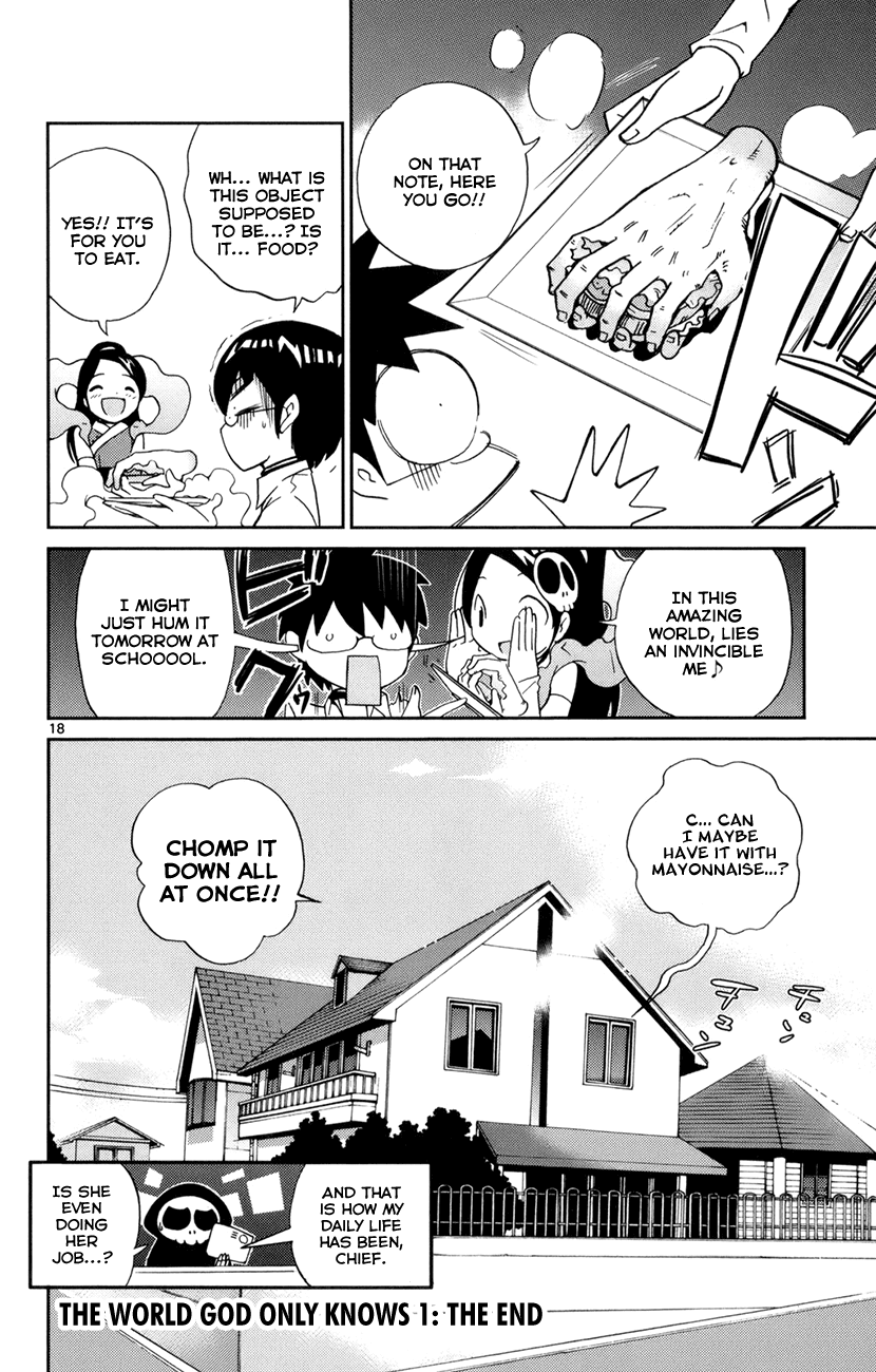 The World God Only Knows Chapter 6 page 21 - Chapter 6: Greater Than God, Less Than Human