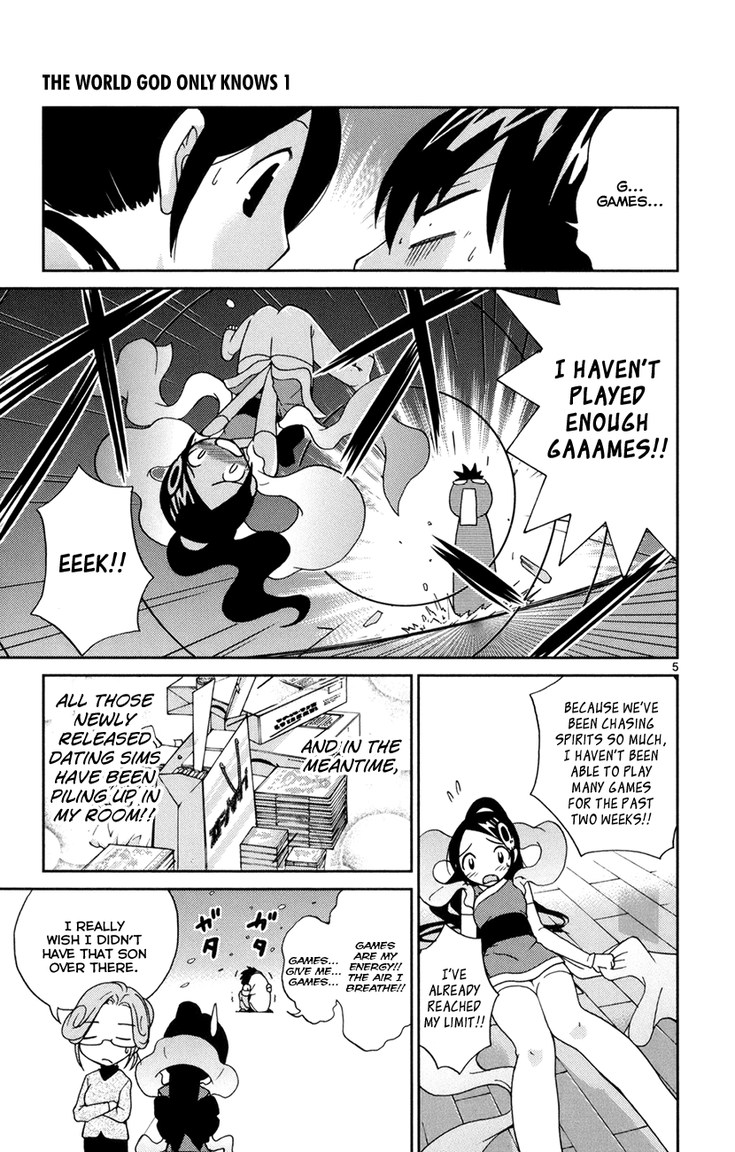 The World God Only Knows Chapter 6 page 8 - Chapter 6: Greater Than God, Less Than Human