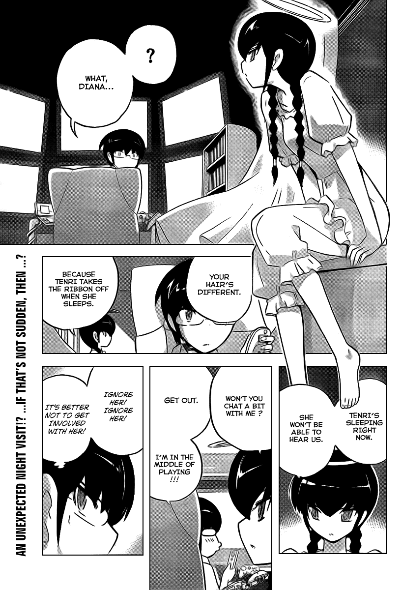 The World God Only Knows Chapter 80 page 1 - Chapter 80: An Intrusion in Pajamas