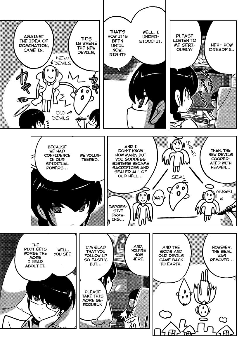 The World God Only Knows Chapter 80 page 9 - Chapter 80: An Intrusion in Pajamas