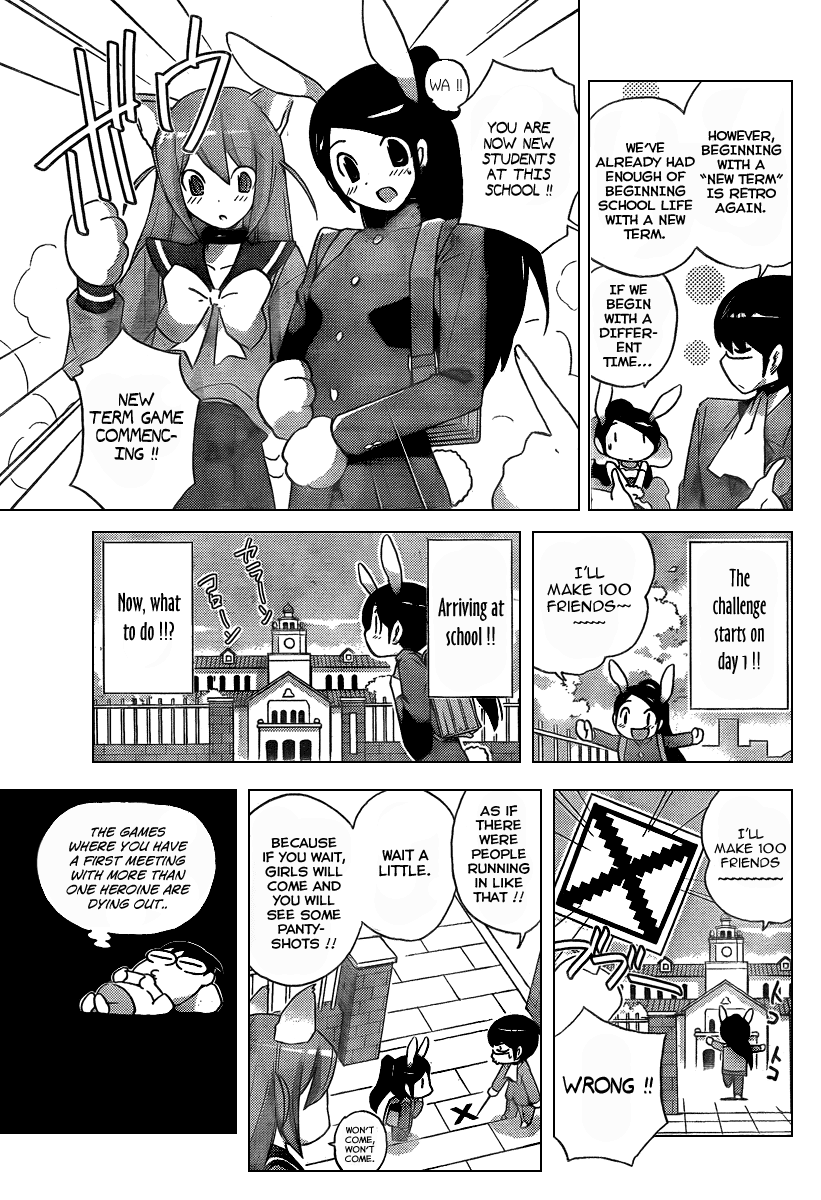 The World God Only Knows Chapter 94 page 8 - Chapter 94: Teach Us!! Kami-nii~sama!!