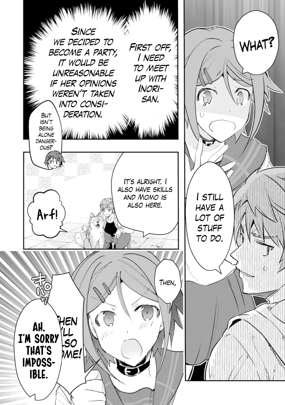 The World Is Full of Monsters Now, Therefor I Want to Live As I Wish Chapter 13 page 27 - Chapter 13: Chance Meeting