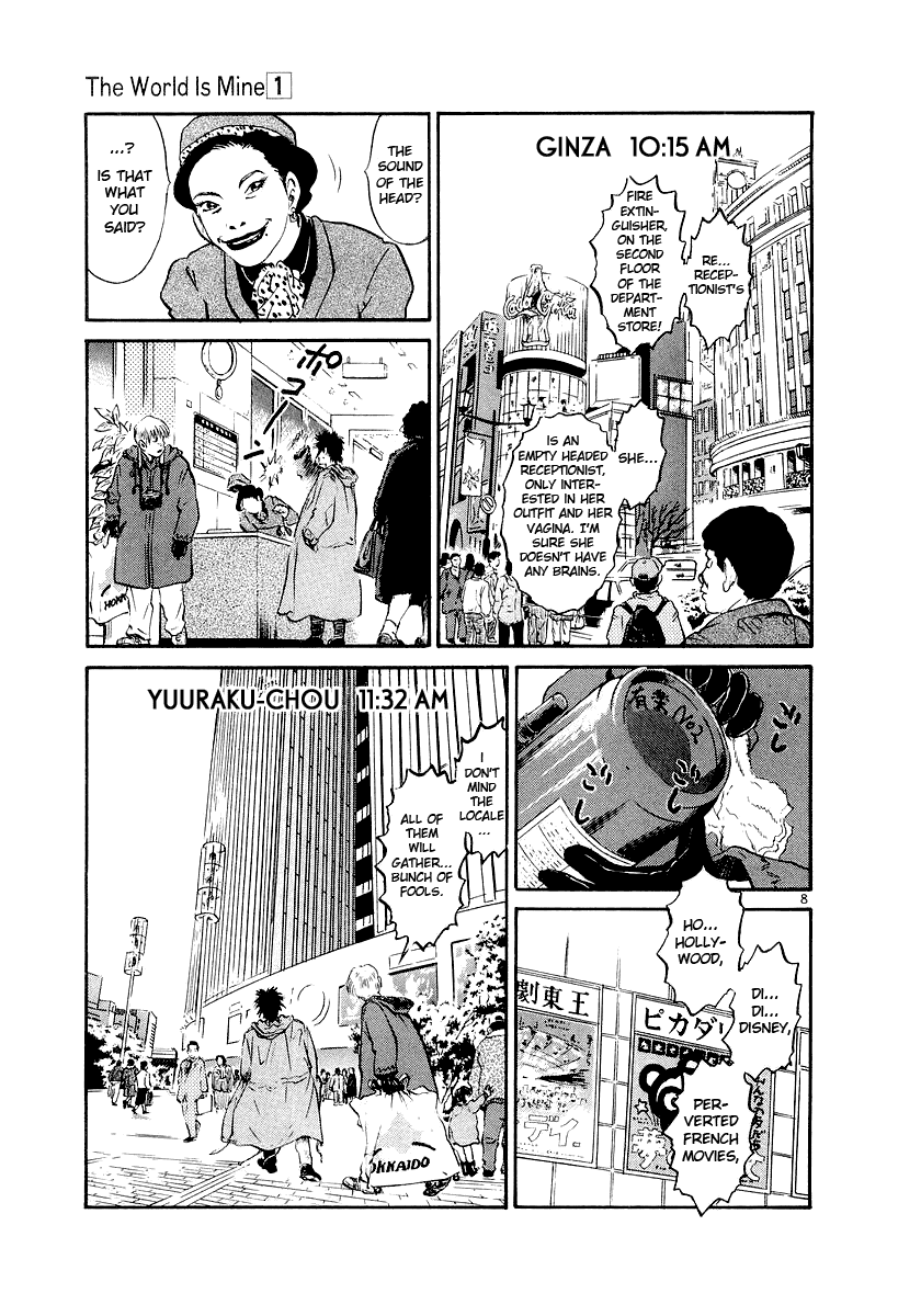 The World is Mine Chapter 2 page 8 - Chapter 2: Power Bomb