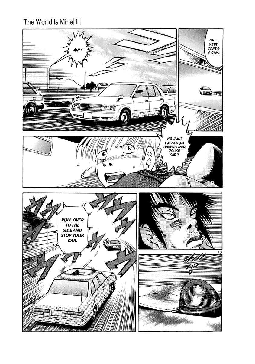 The World is Mine Chapter 4 page 13 - Chapter 4: Get Outta The Way!