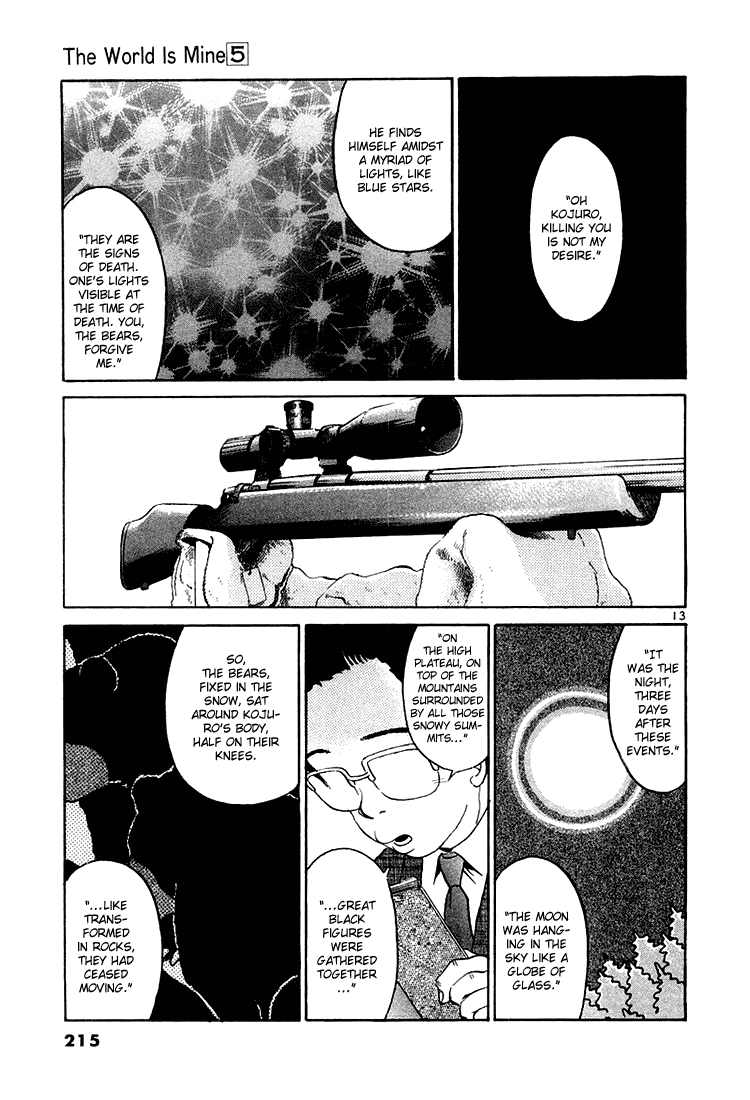 The World is Mine Chapter 55 page 13 - Chapter 55: The Bears From Nametoko Mountain