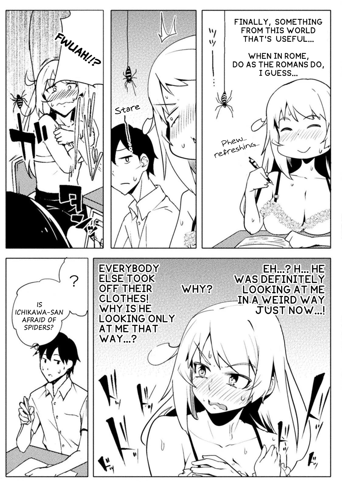 The World of Moral Reversal Chapter 14 page 15 - Chapter 14: Hot~Hot~Hot~ Burning in the Hallway~♪