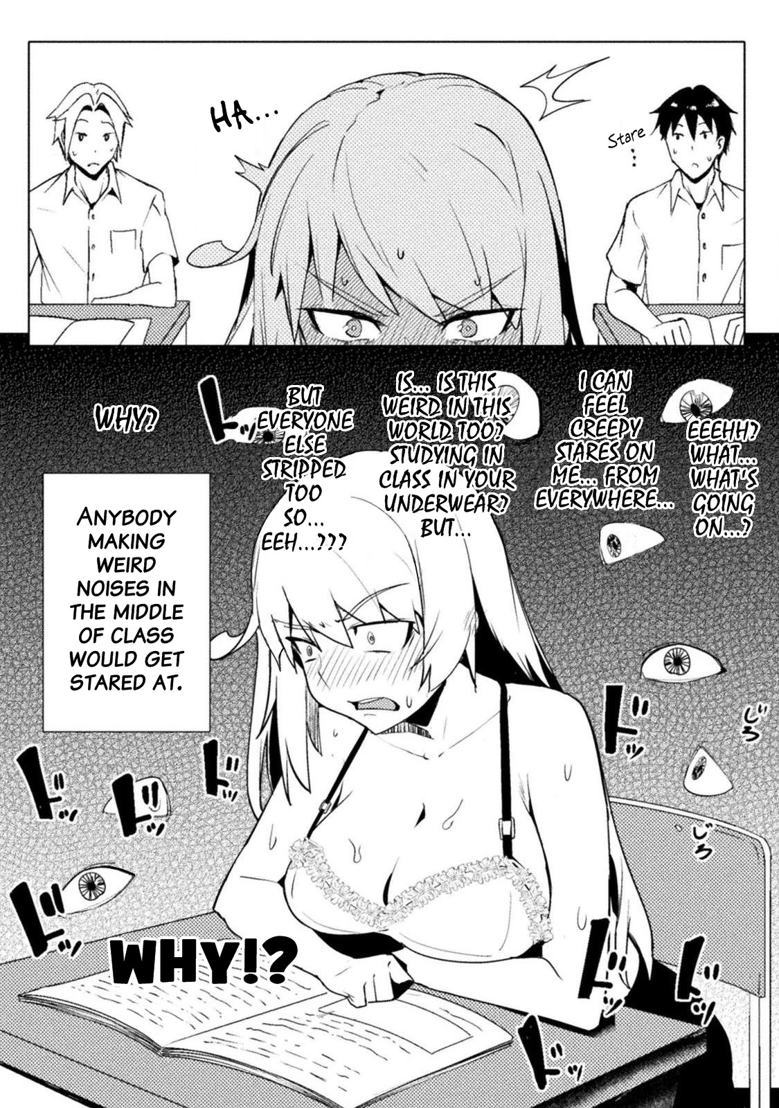 The World of Moral Reversal Chapter 14 page 16 - Chapter 14: Hot~Hot~Hot~ Burning in the Hallway~♪