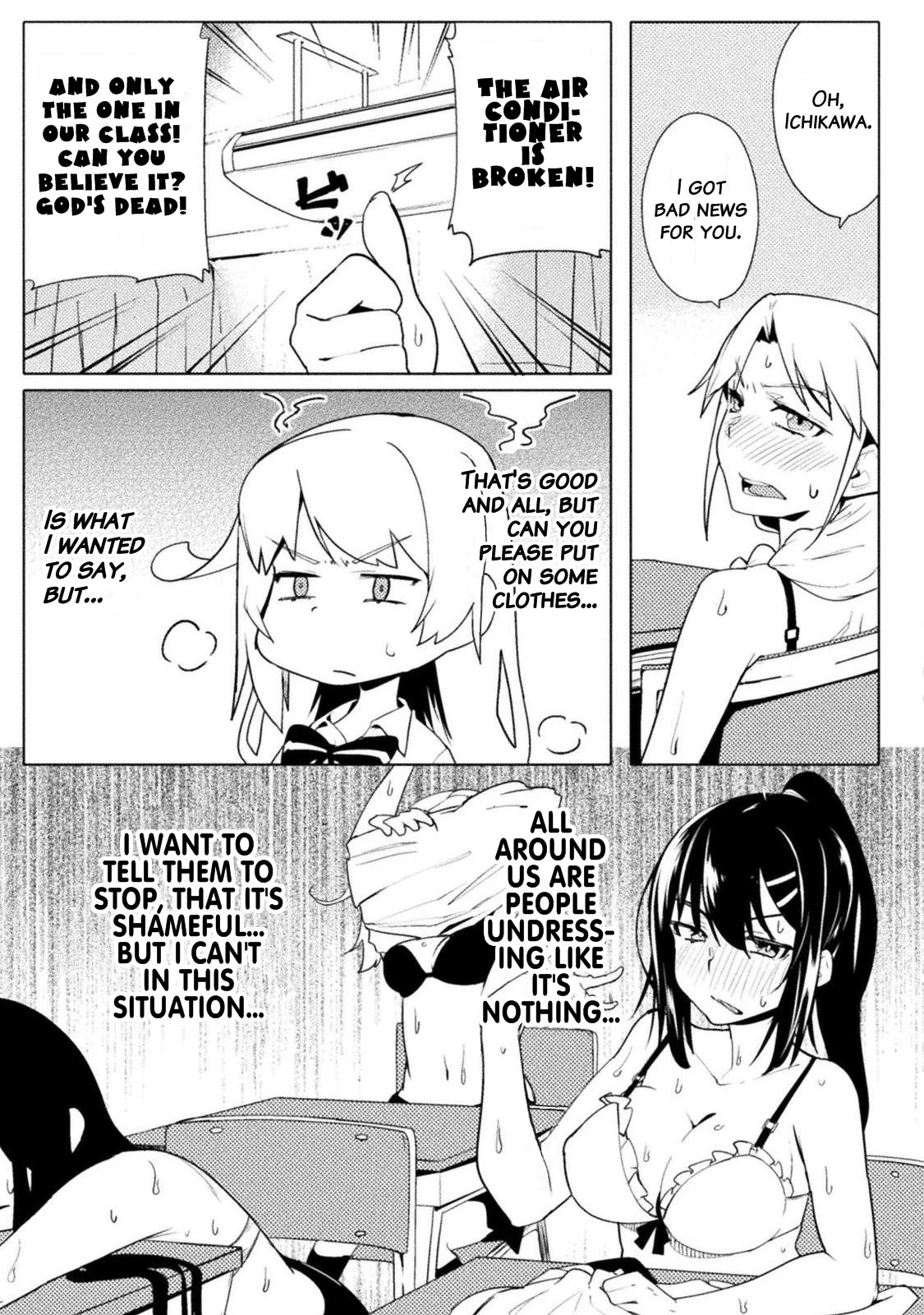 The World of Moral Reversal Chapter 14 page 3 - Chapter 14: Hot~Hot~Hot~ Burning in the Hallway~♪
