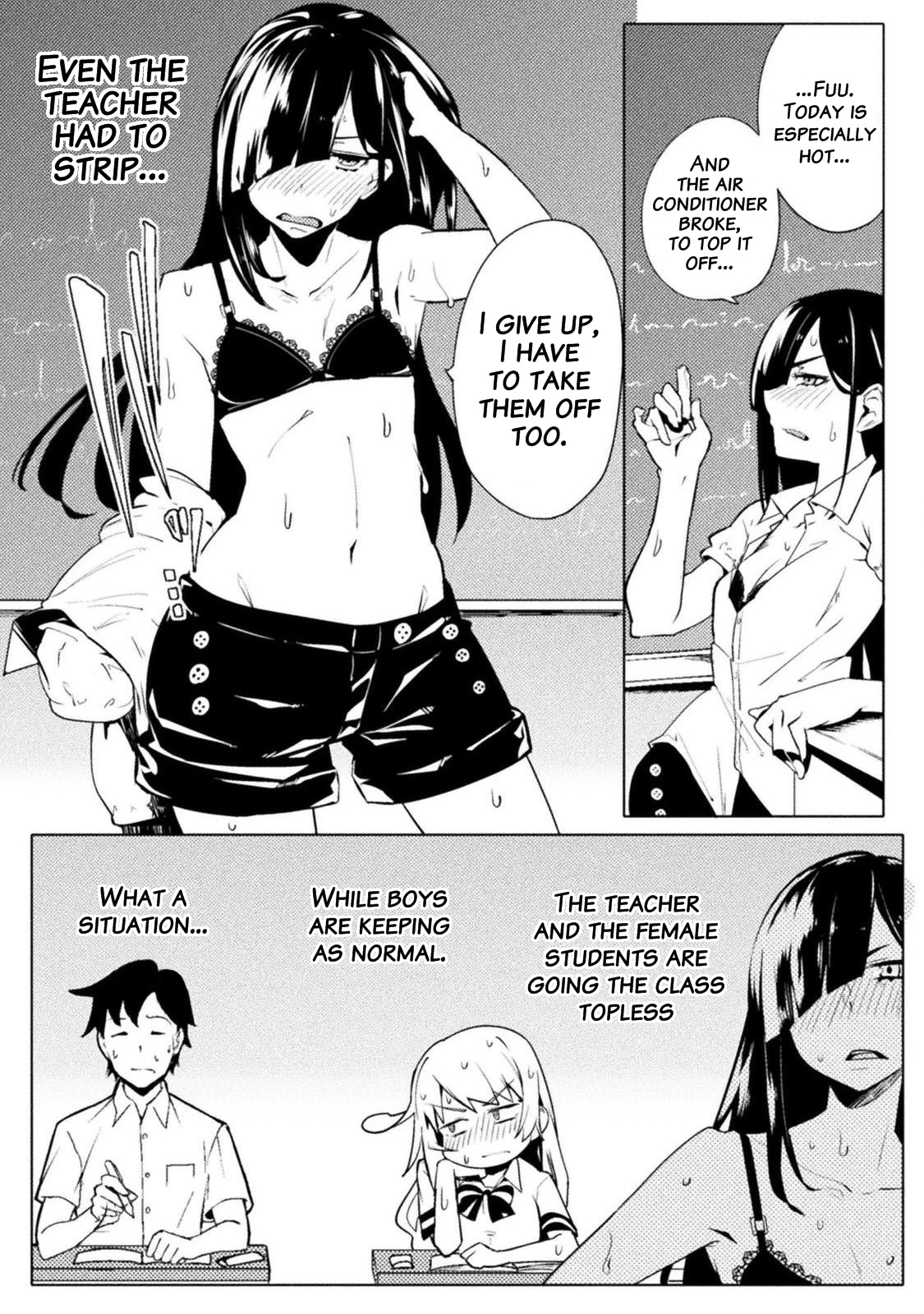 The World of Moral Reversal Chapter 14 page 8 - Chapter 14: Hot~Hot~Hot~ Burning in the Hallway~♪
