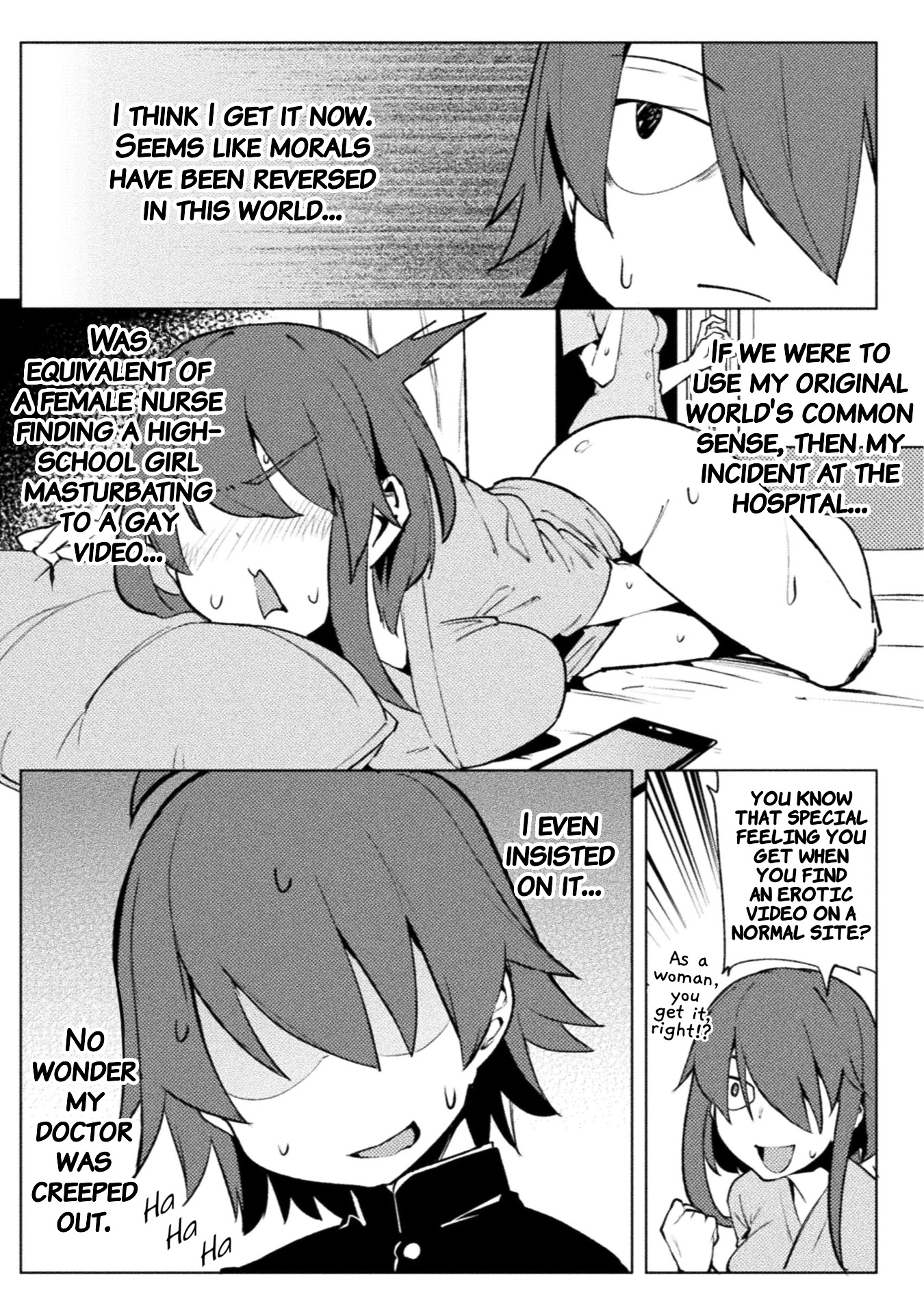 The World of Moral Reversal Chapter 17 page 11 - Chapter 17: High Fever of Unknown Cause from Another World