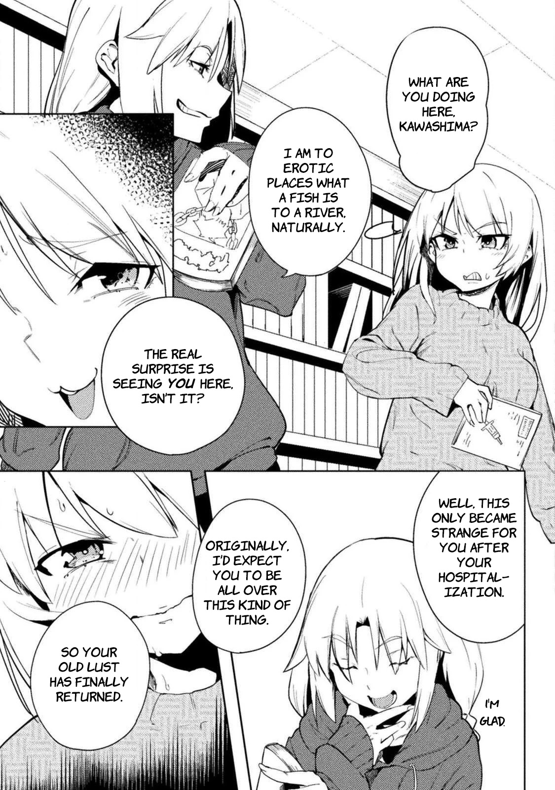 The World of Moral Reversal Chapter 22 page 9 - Chapter 22: BonerLover station KAWASHIMA