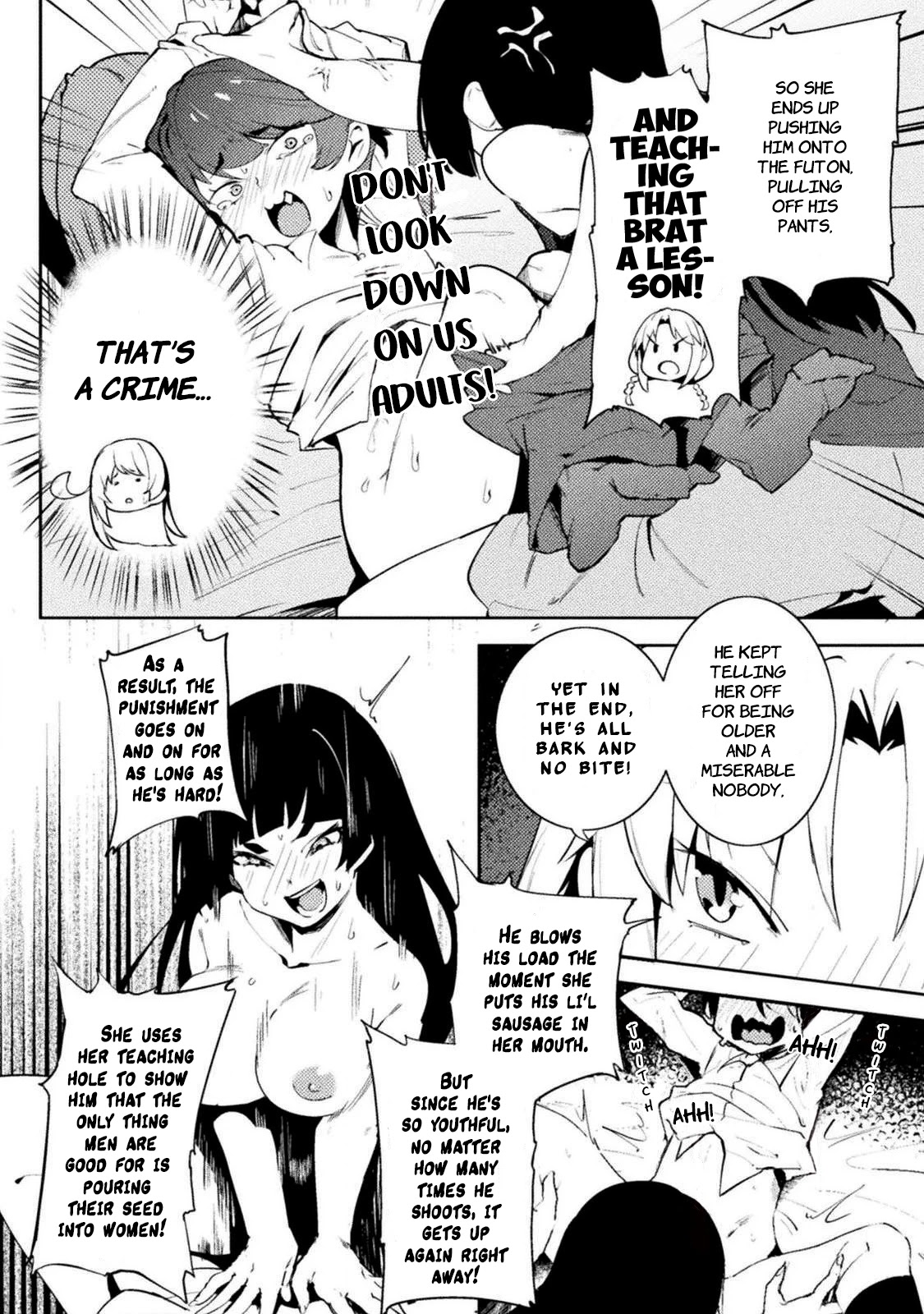 The World of Moral Reversal Chapter 23 page 4 - Chapter 23: You Know, My Mom Always Forgets the Names of Erotic Situations She Likes