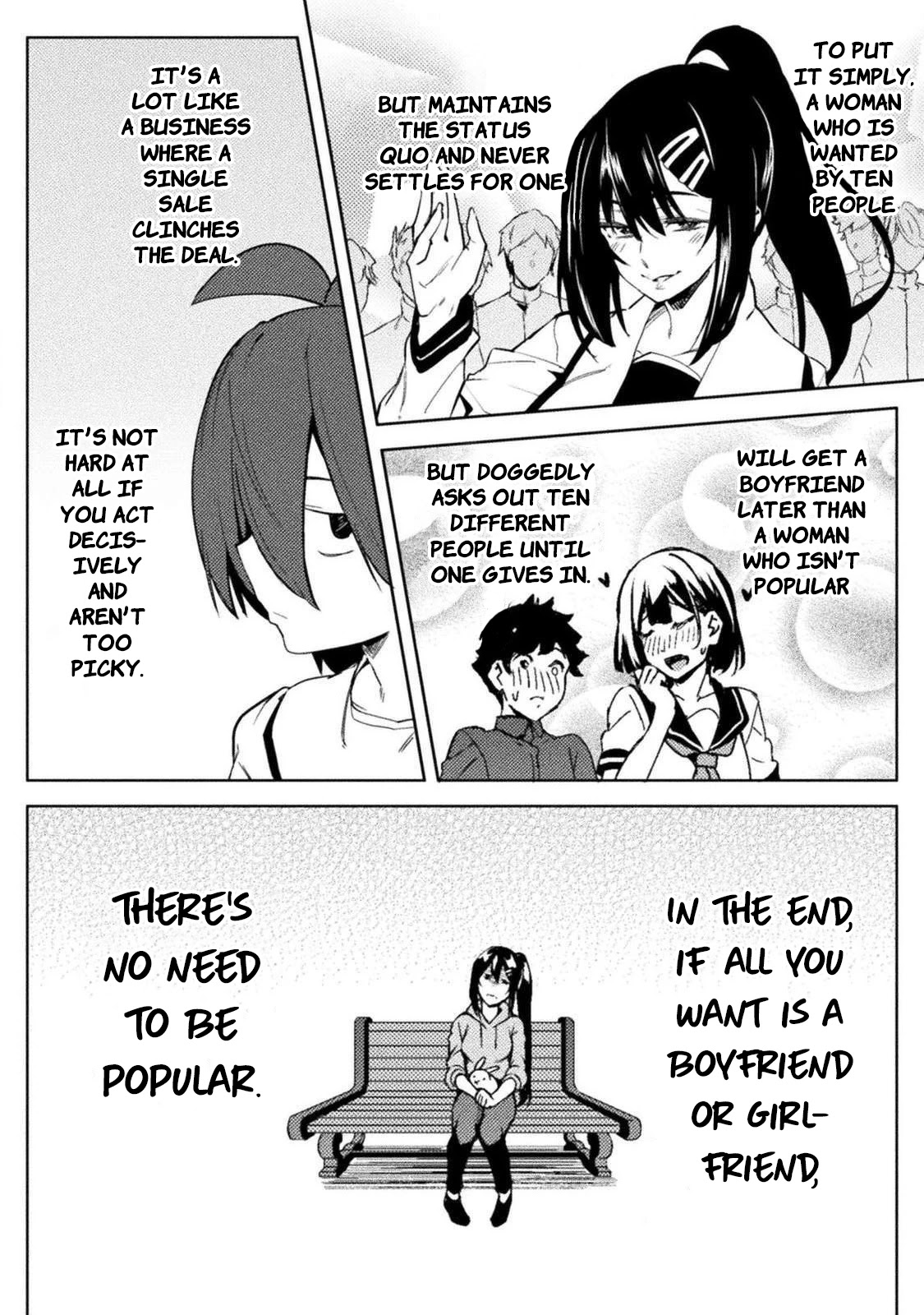 The World of Moral Reversal Chapter 25 page 22 - Chapter 25: Hanako Cums in 100 Seconds