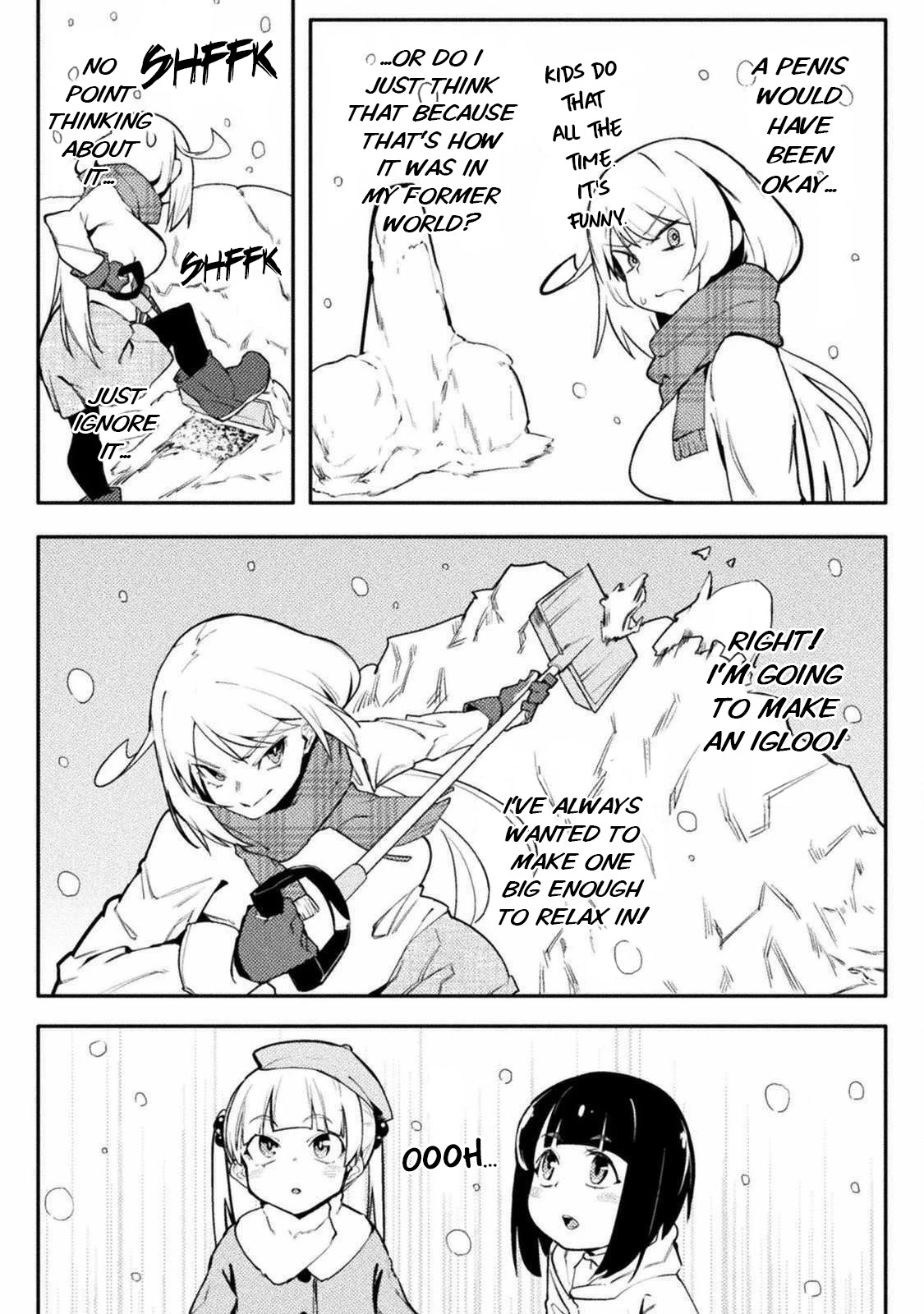 The World of Moral Reversal Chapter 28 page 11 - Chapter 28: Why Are You Dropping This on the Earth? Temperatures Will Fall and It'll Become Uninhabitable!
