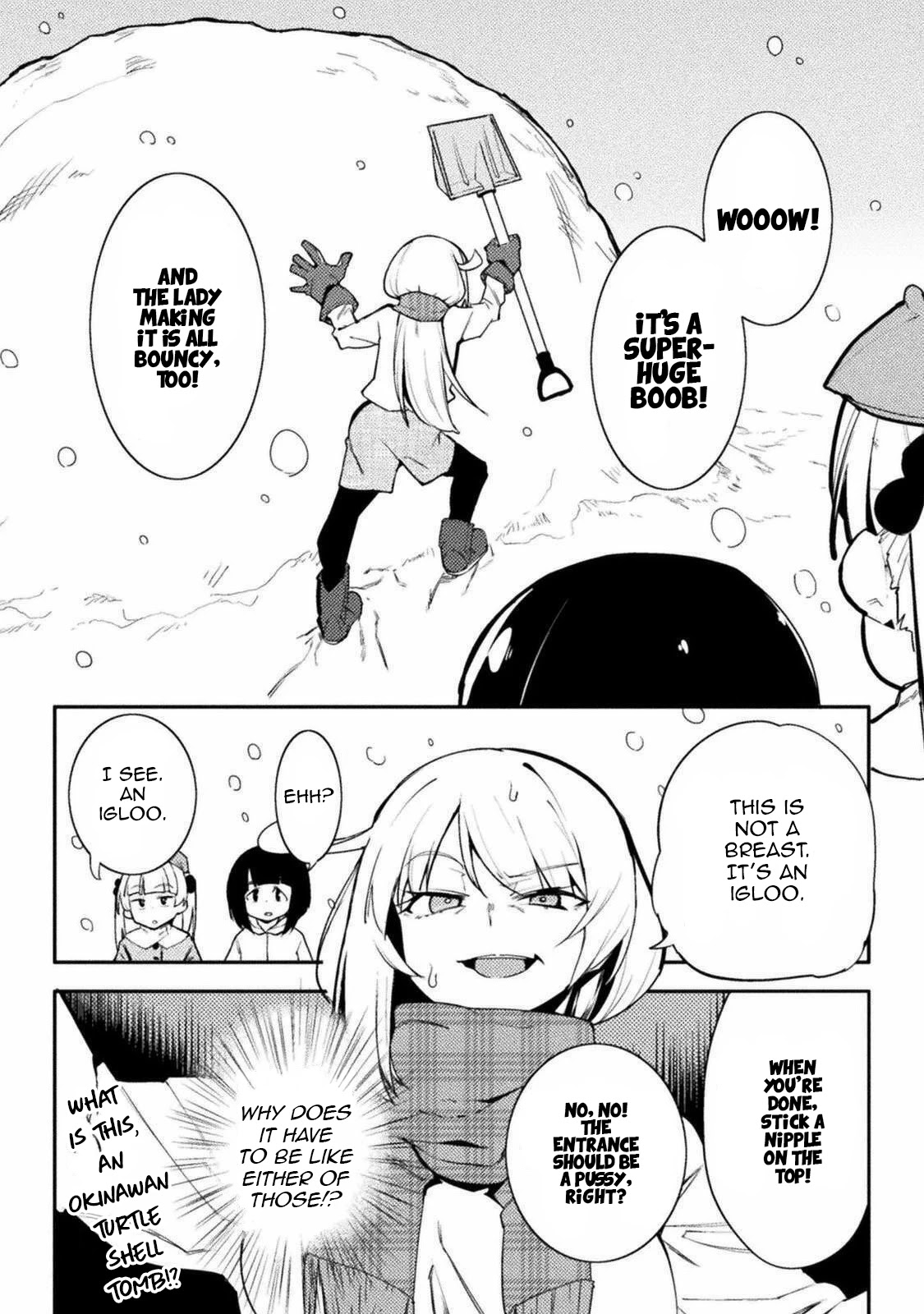 The World of Moral Reversal Chapter 28 page 12 - Chapter 28: Why Are You Dropping This on the Earth? Temperatures Will Fall and It'll Become Uninhabitable!